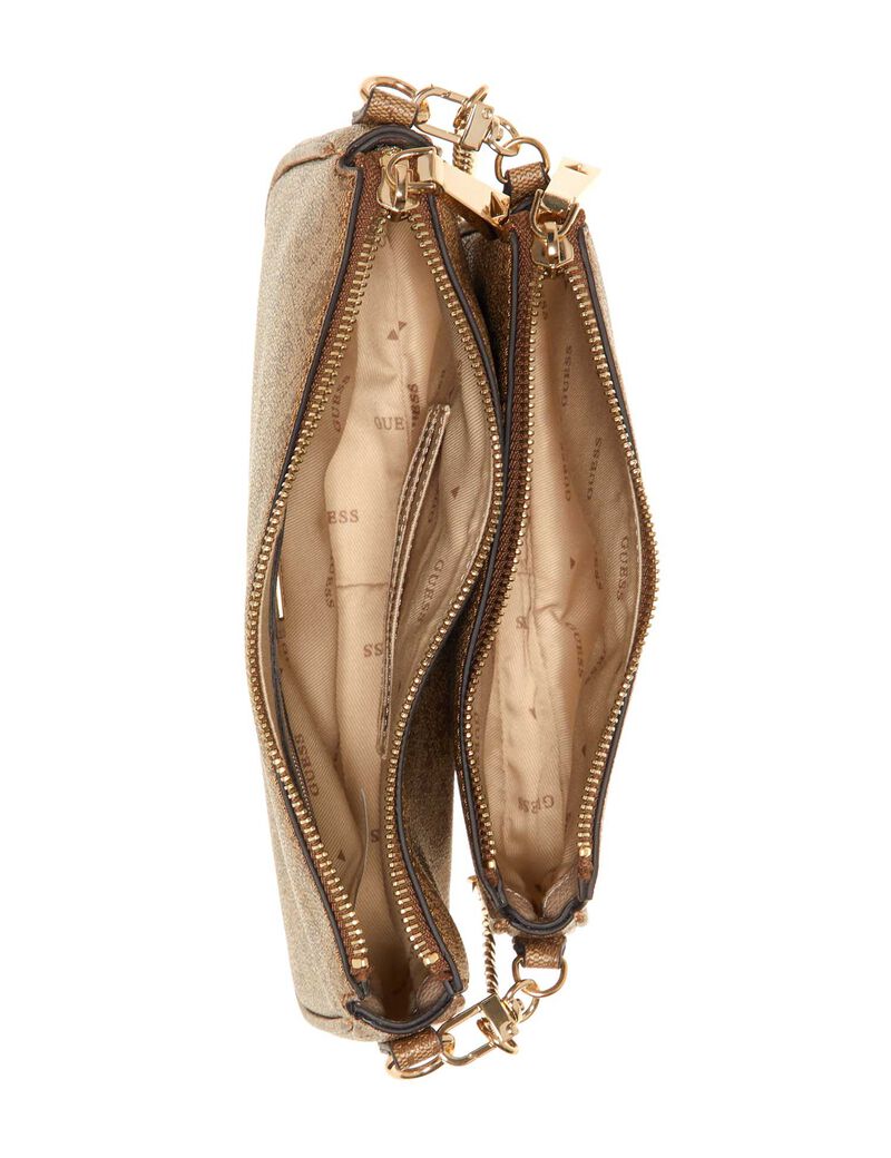Shop GUESS Online Noelle 4G Logo Mini Crossbody Bag