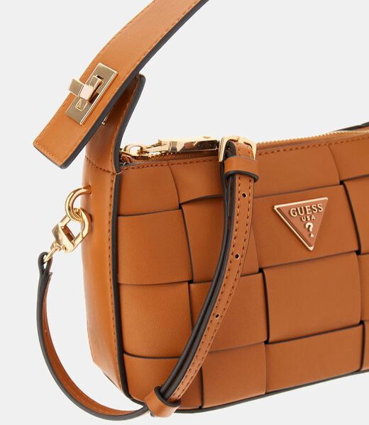 Maylee Woven Mini Hobo Bag