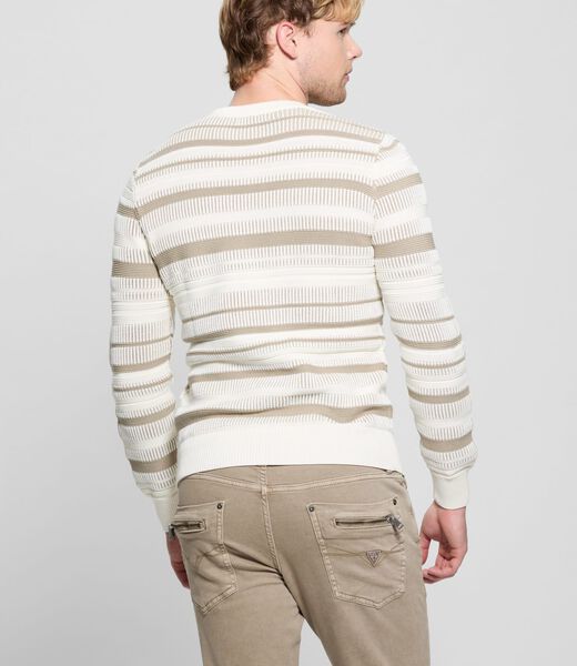Regular-fit striped sweater