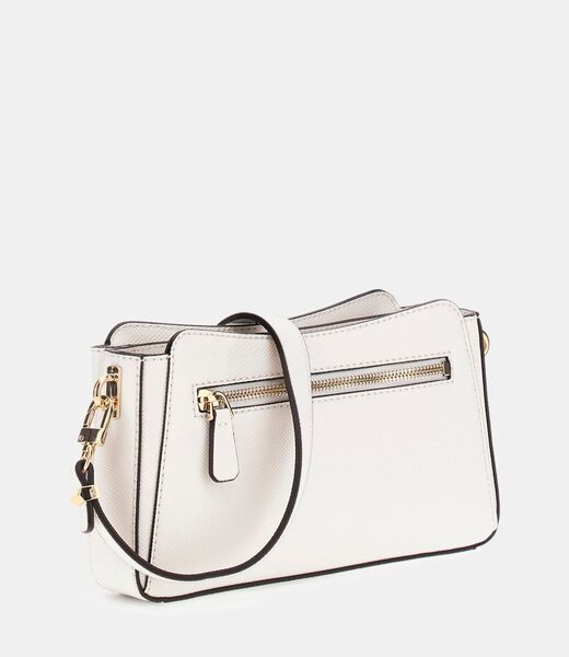 Rosalba Saffiano Mini Crossbody Bag