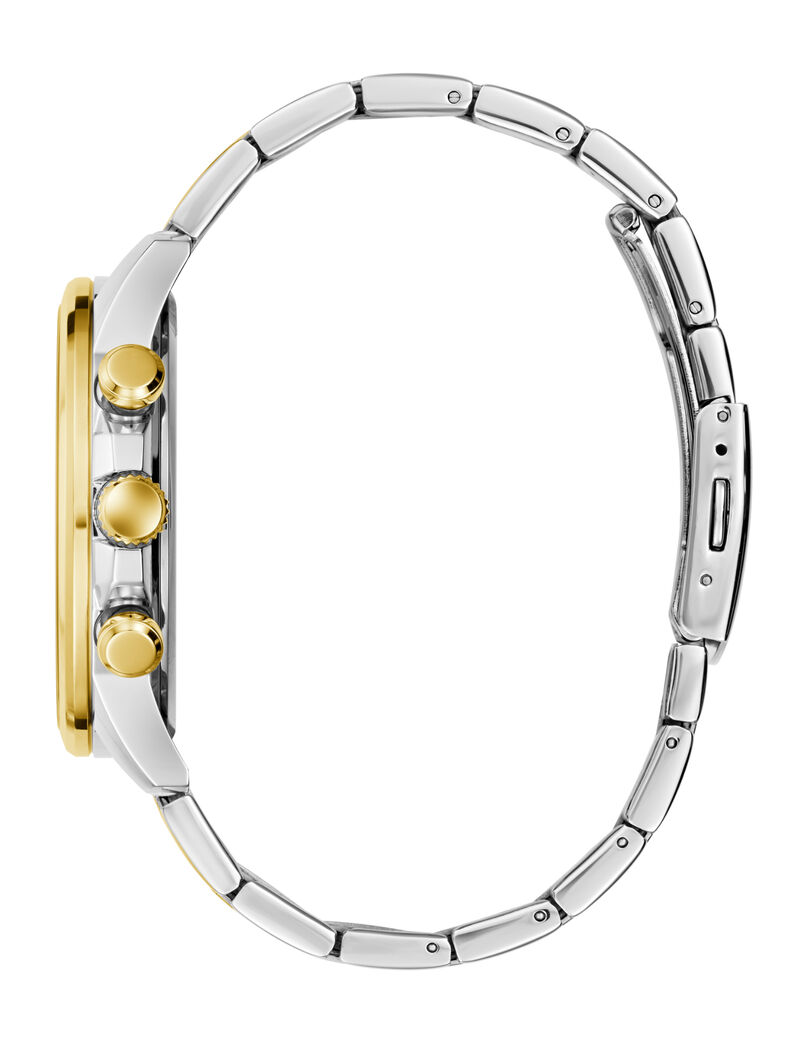 Mens 2-Tone Multi-function Watch