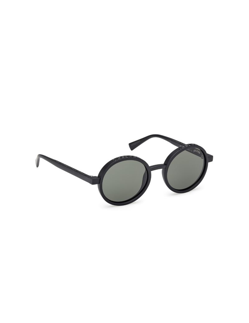 Round full rim sunglasses