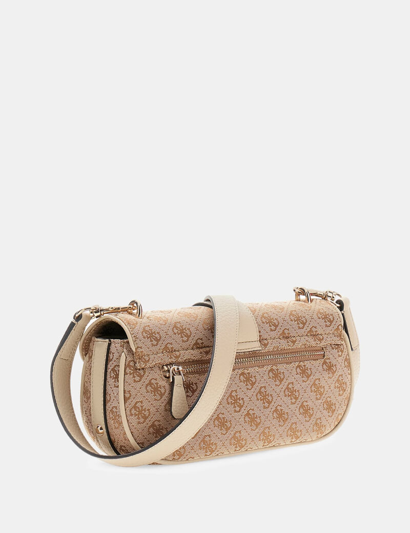 guess jessa flap crossbody bag