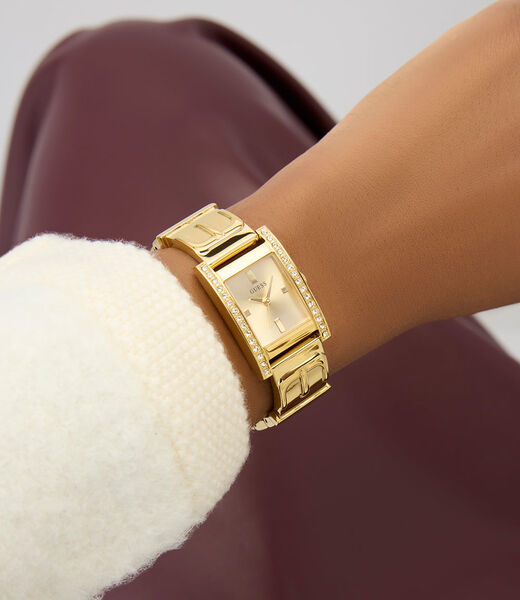 Ladies Gold Tone Analog Watch