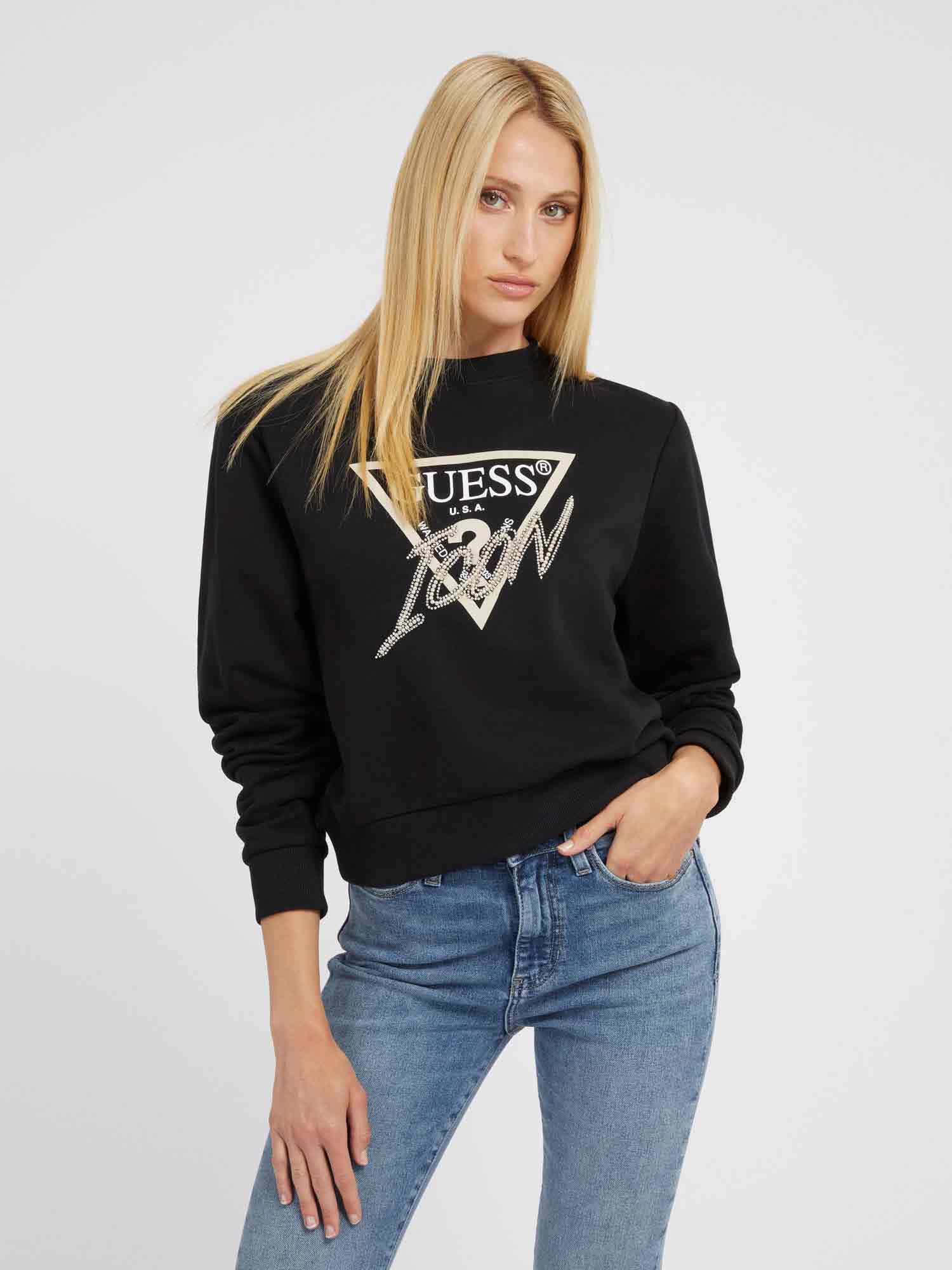 Guess top icon sweatshirt
