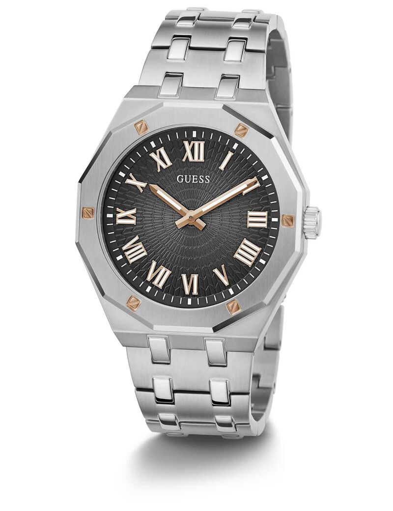 Silver-tone Analog Watch