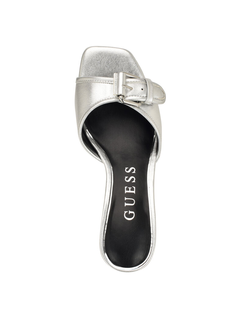 Dista Mid Heel Open Toe with Buckle Sandals 