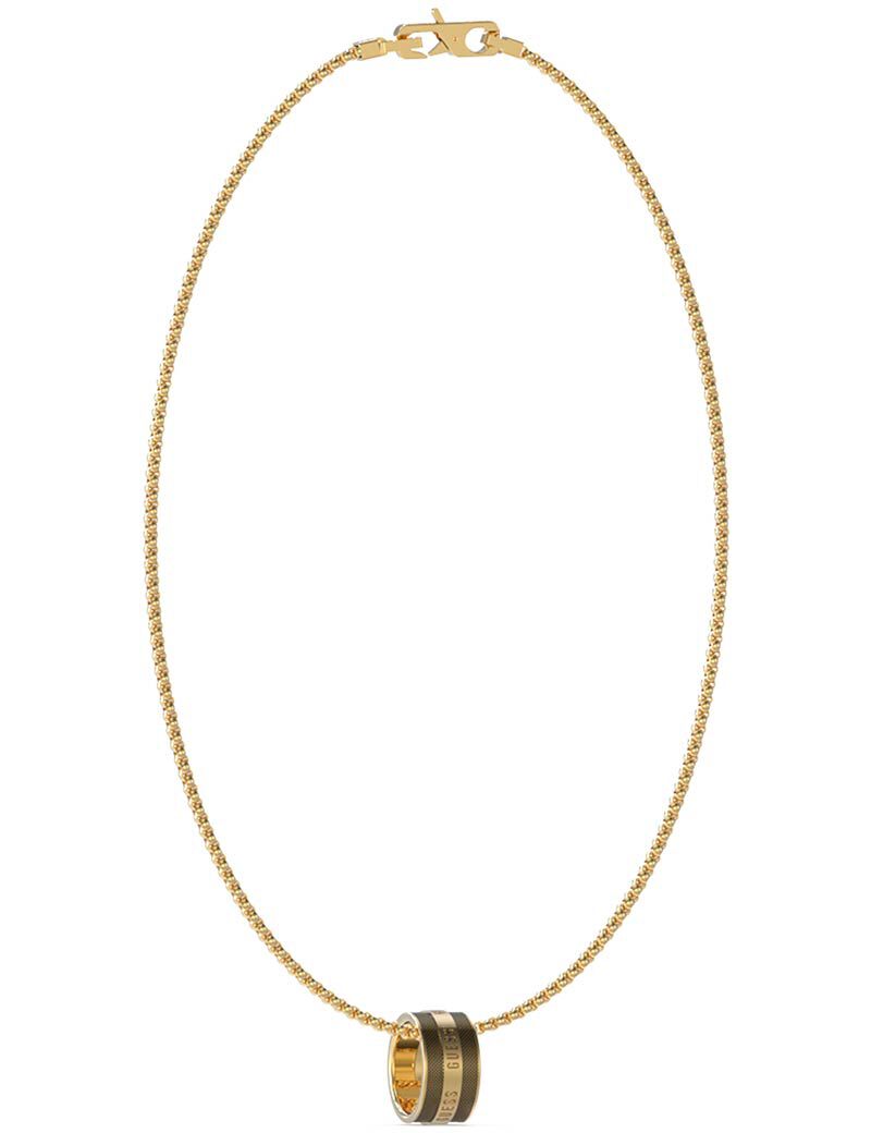 21" Texone Size Sizered Round Necklace