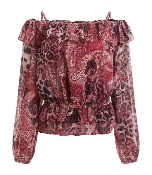 Paisley Print Blouse