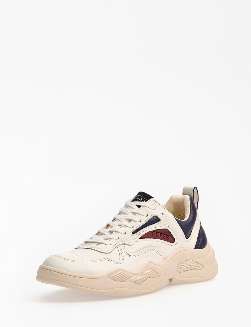 Leather Bassano Running Shoes