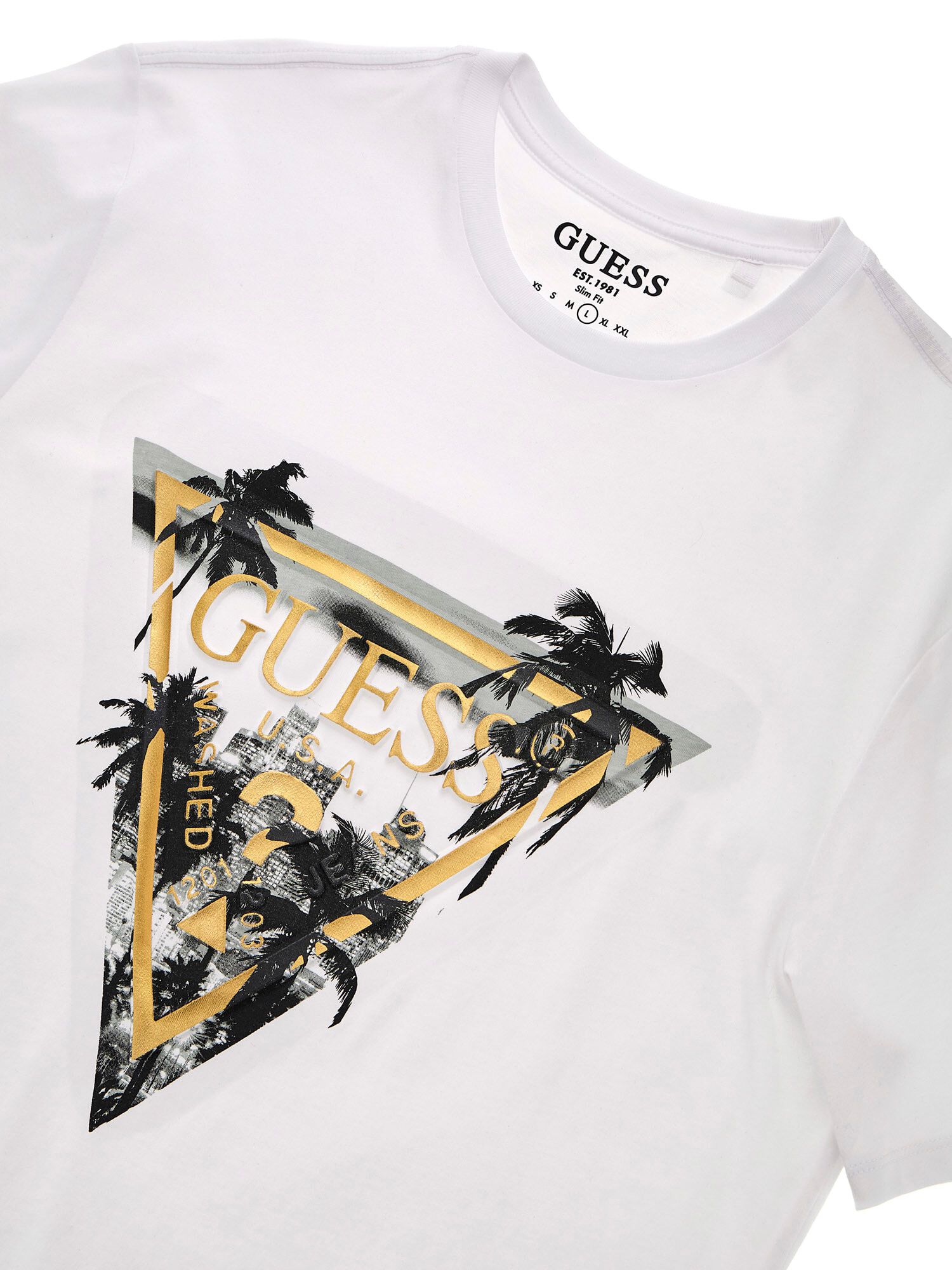 Guess graphic t shirt discount