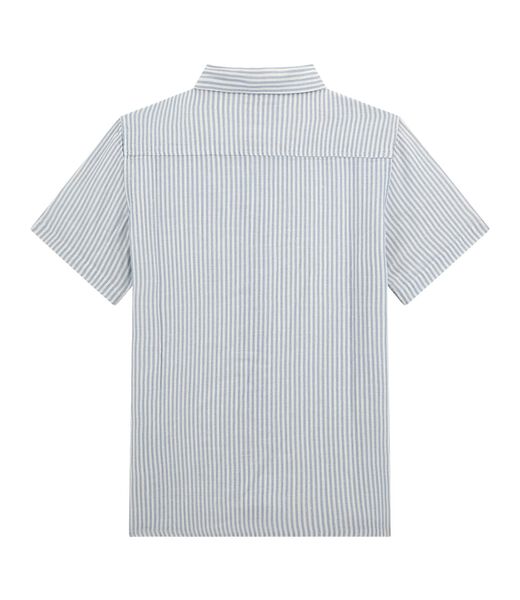 All over print linen shirt