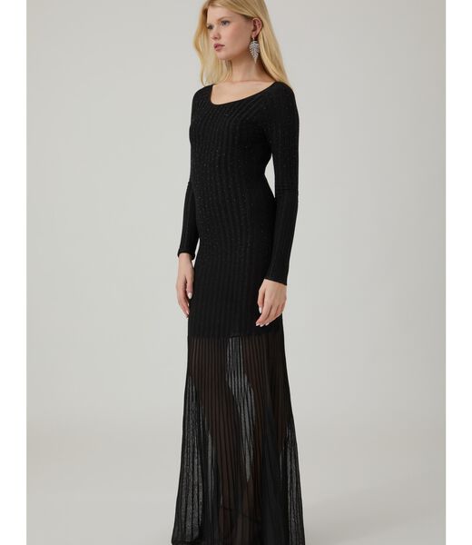 جيس perilla sheer rib dress