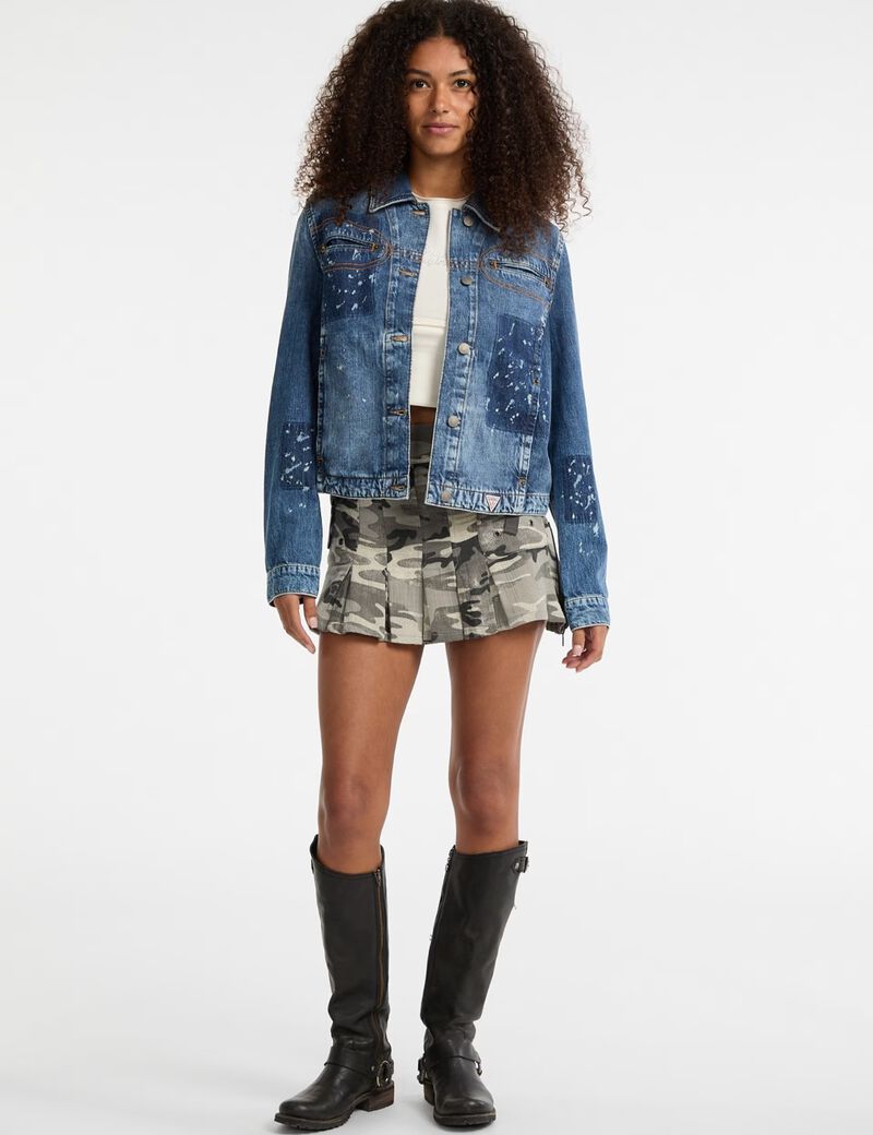 Regular fit denim jacket