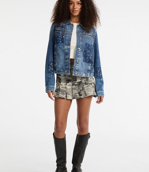 Regular fit denim jacket