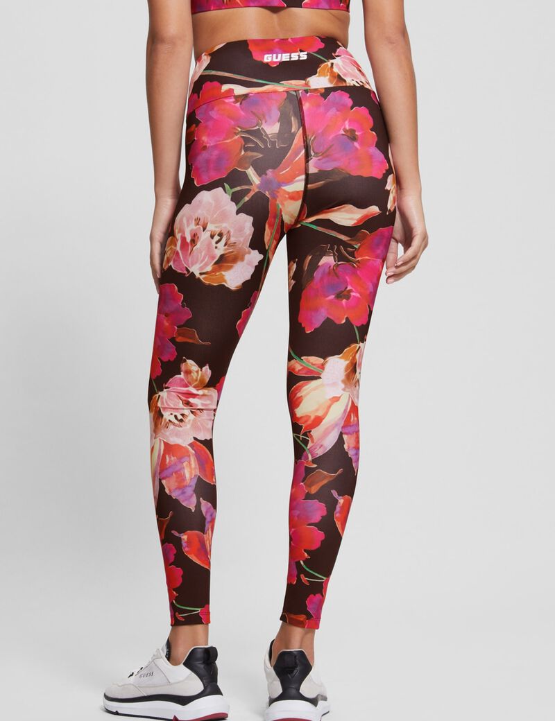 Shop GUESS Online All Over Floral Print Leggings