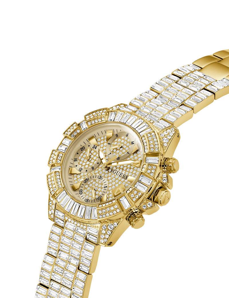 Crystal multi-function watch