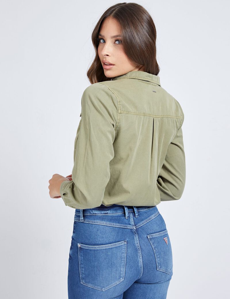 Long Sleeve Woven Shirt