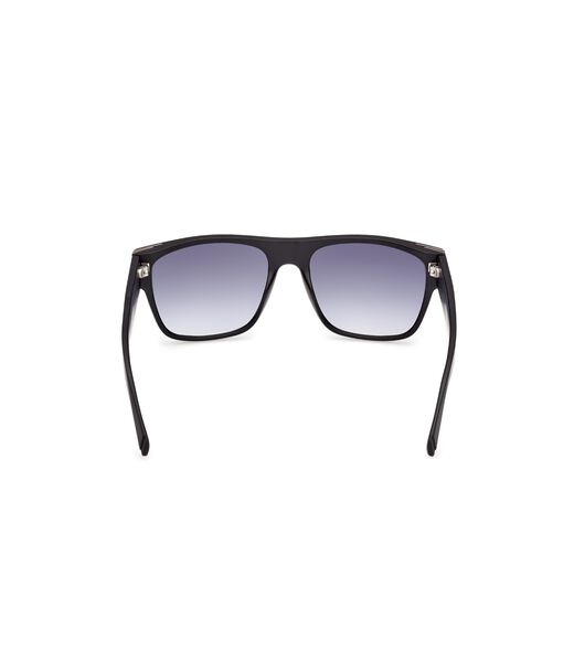 Square gradient smoke sunglasses
