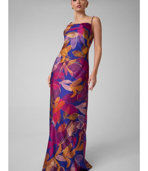guess marciano printed maxi dress