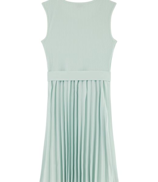 Fit and flare sweater dress