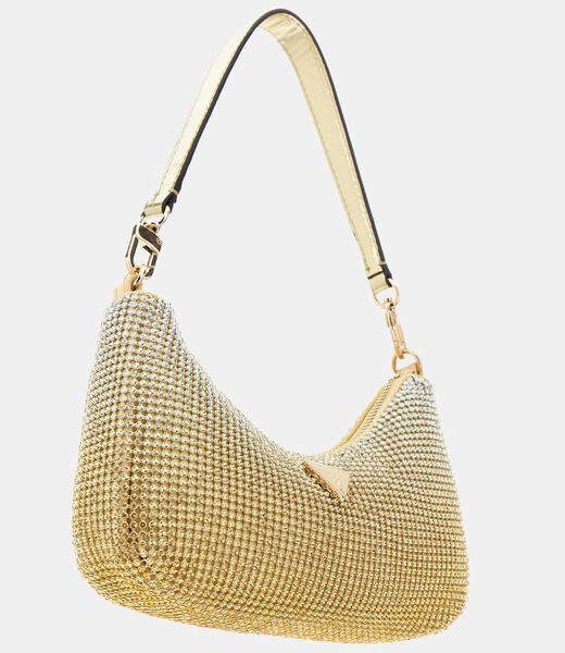 Zalina Rhinestone Mini Shoulder Bag