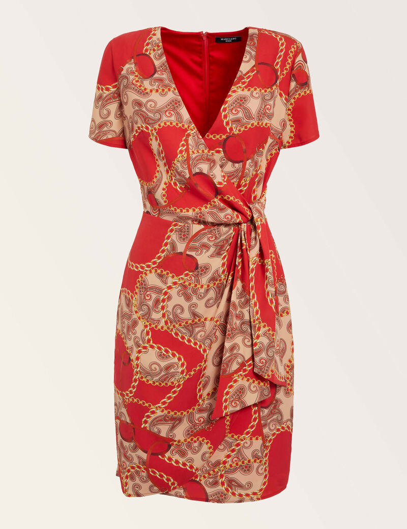 Marciano All Over Print Dress