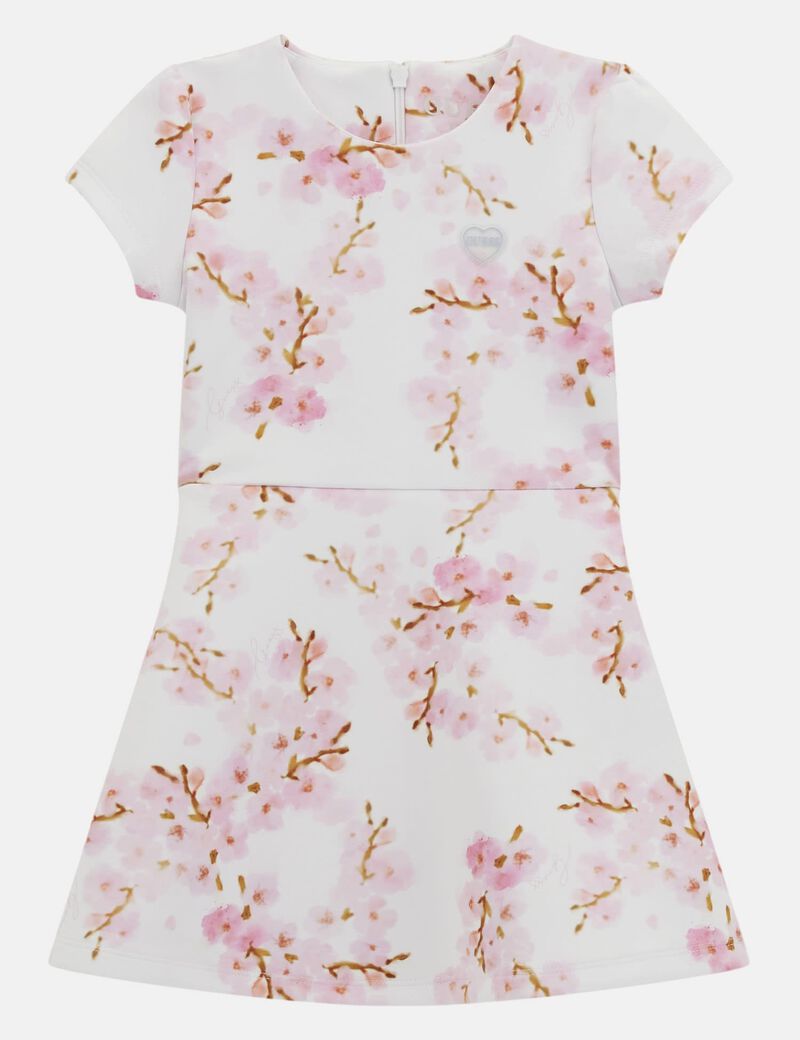 Floral scuba dress