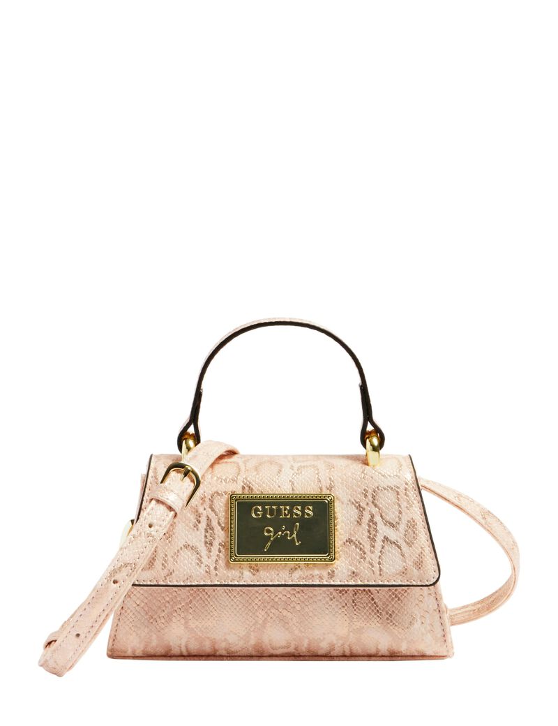 Faux-Crocodile Mini Crossbody