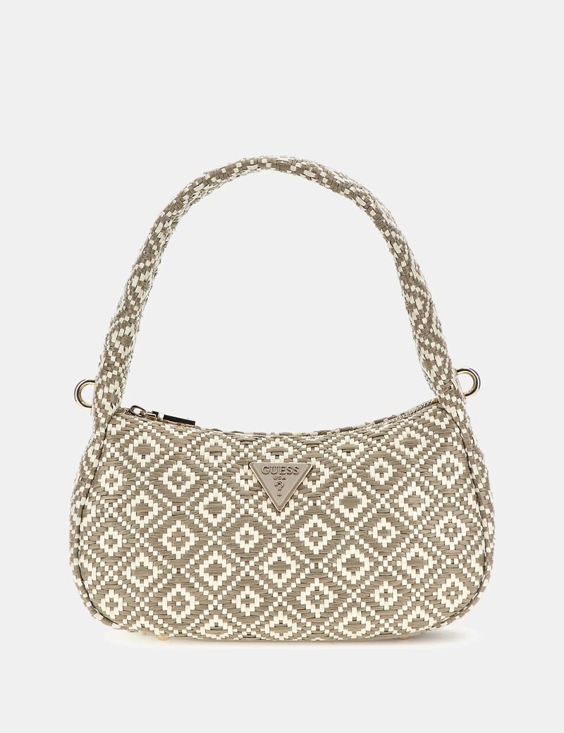 Rianee raffia shoulder bag
