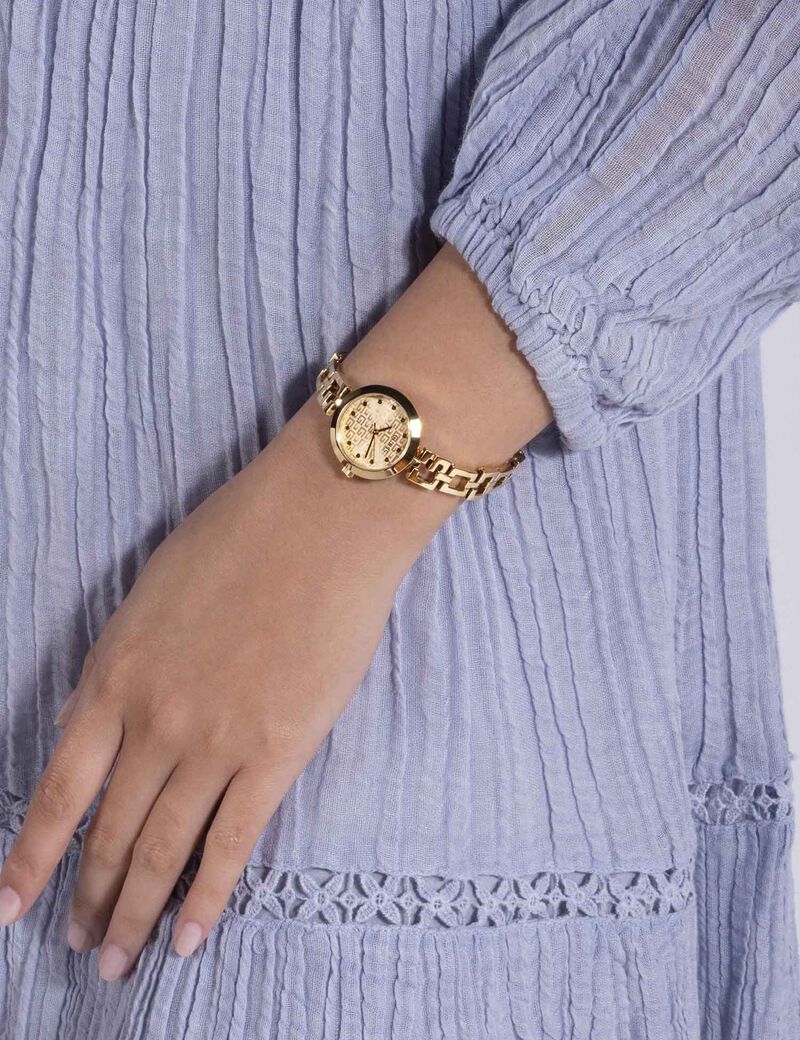 Gold-tone Analog Watch