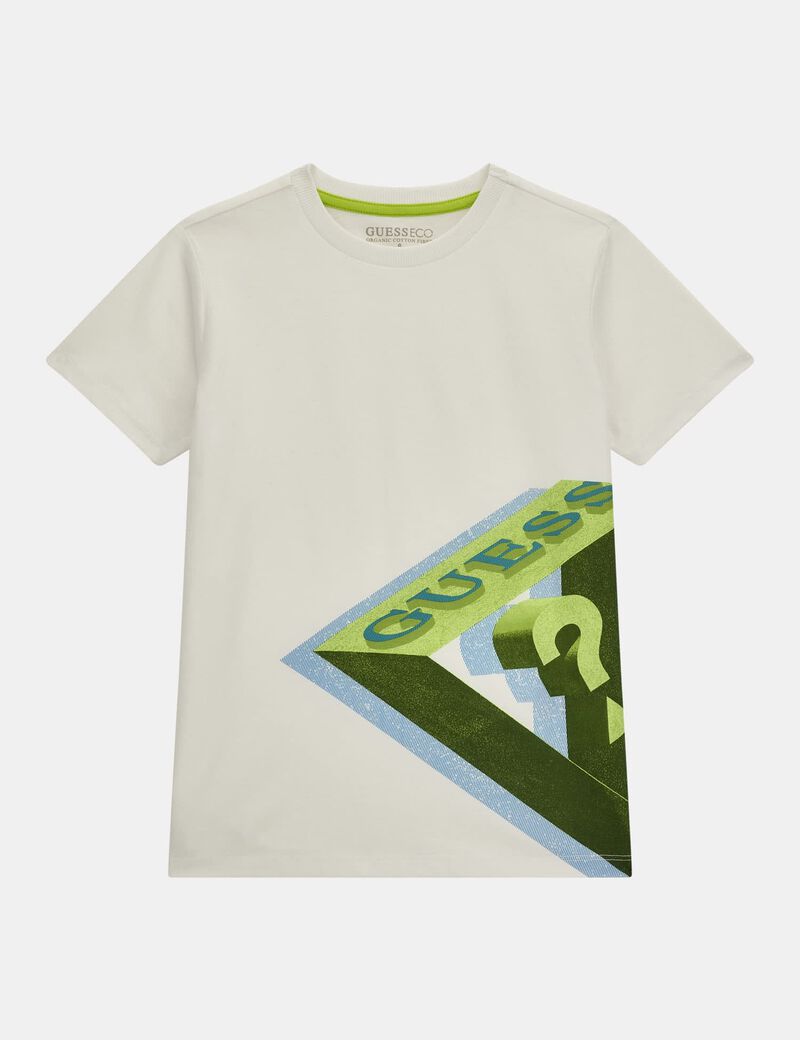 Front logo print t-shirt