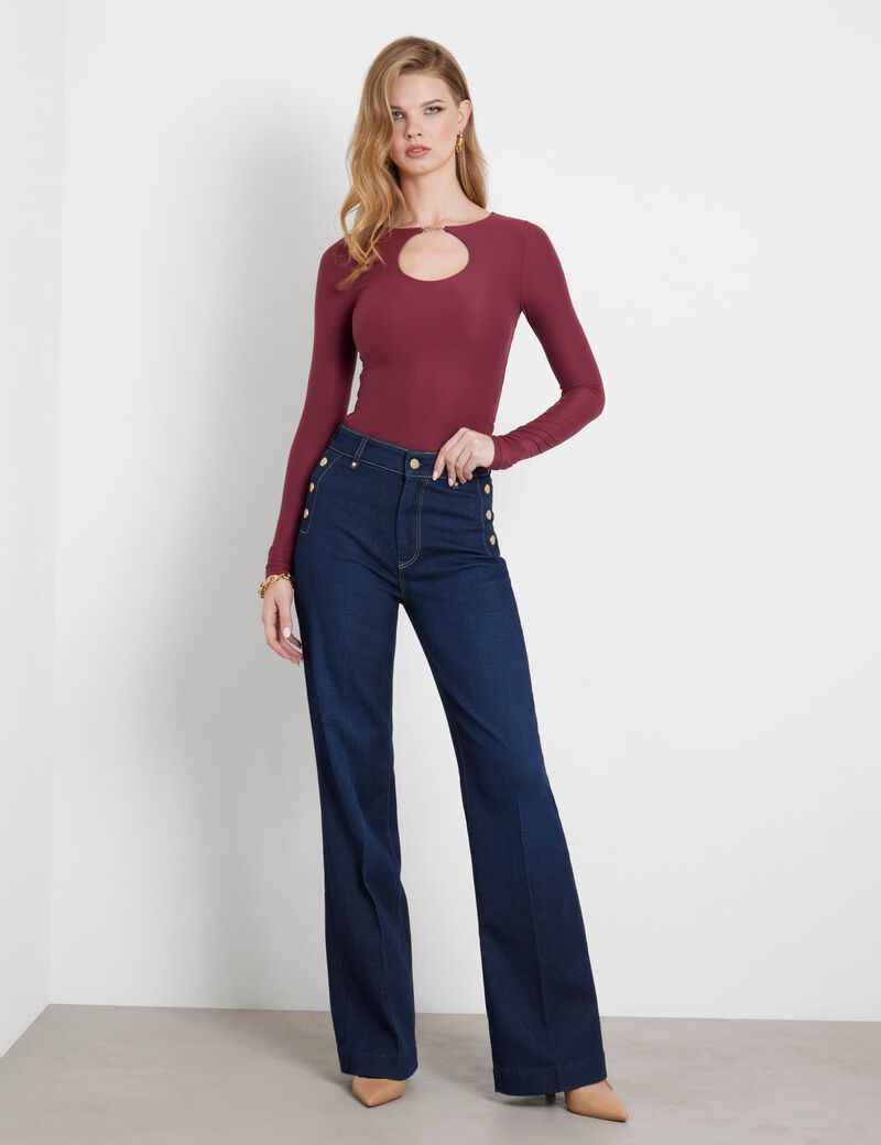 New faye denim pant