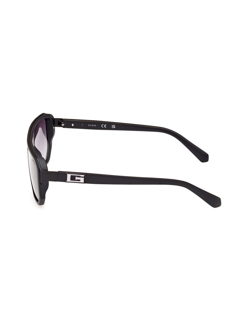 Rectangular Full Rim Sunglasses