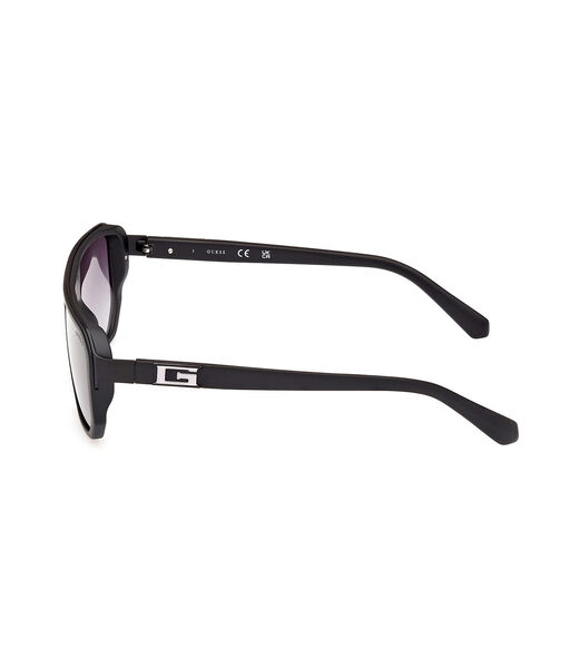 Rectangular Full Rim Sunglasses