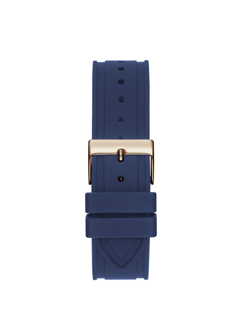 Navy And Rose Gold Multicpmplication Watch