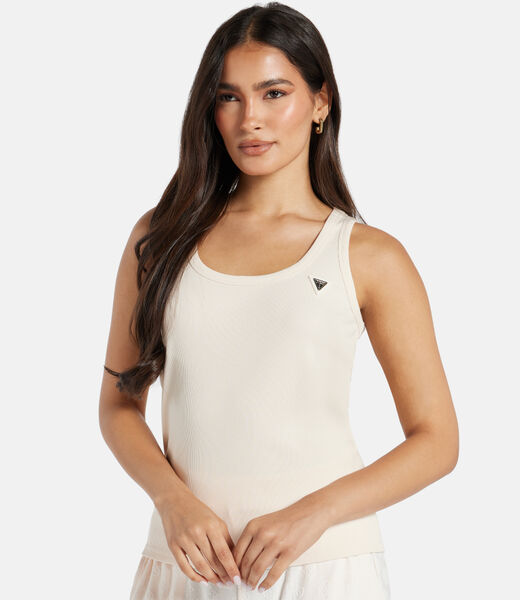Rib knit tank top