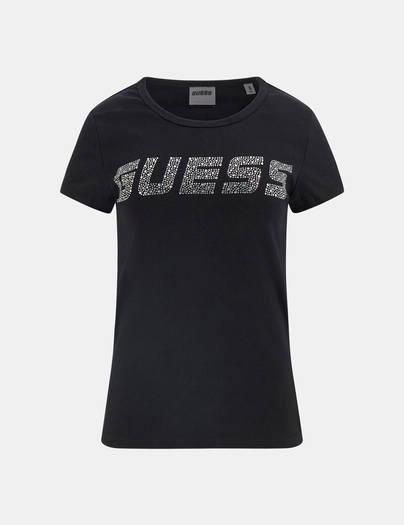 Rhinestones logo t-shirt