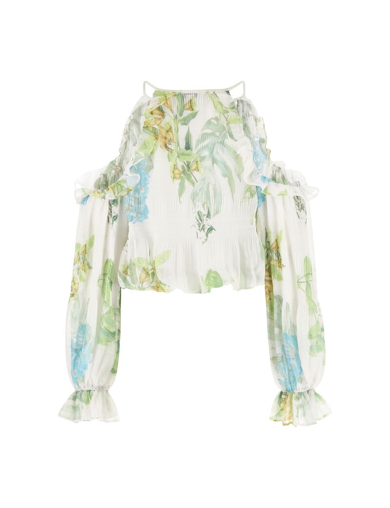 guess chiffon blouse