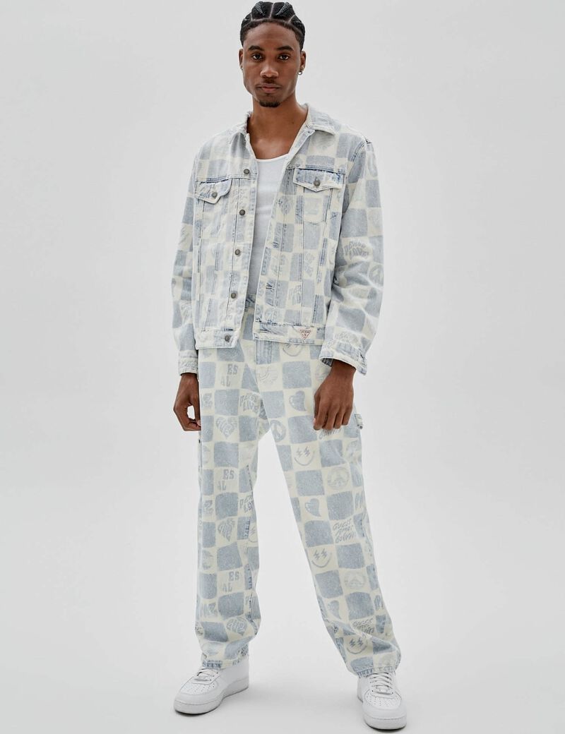 J Balvin Cargo Denim Pant