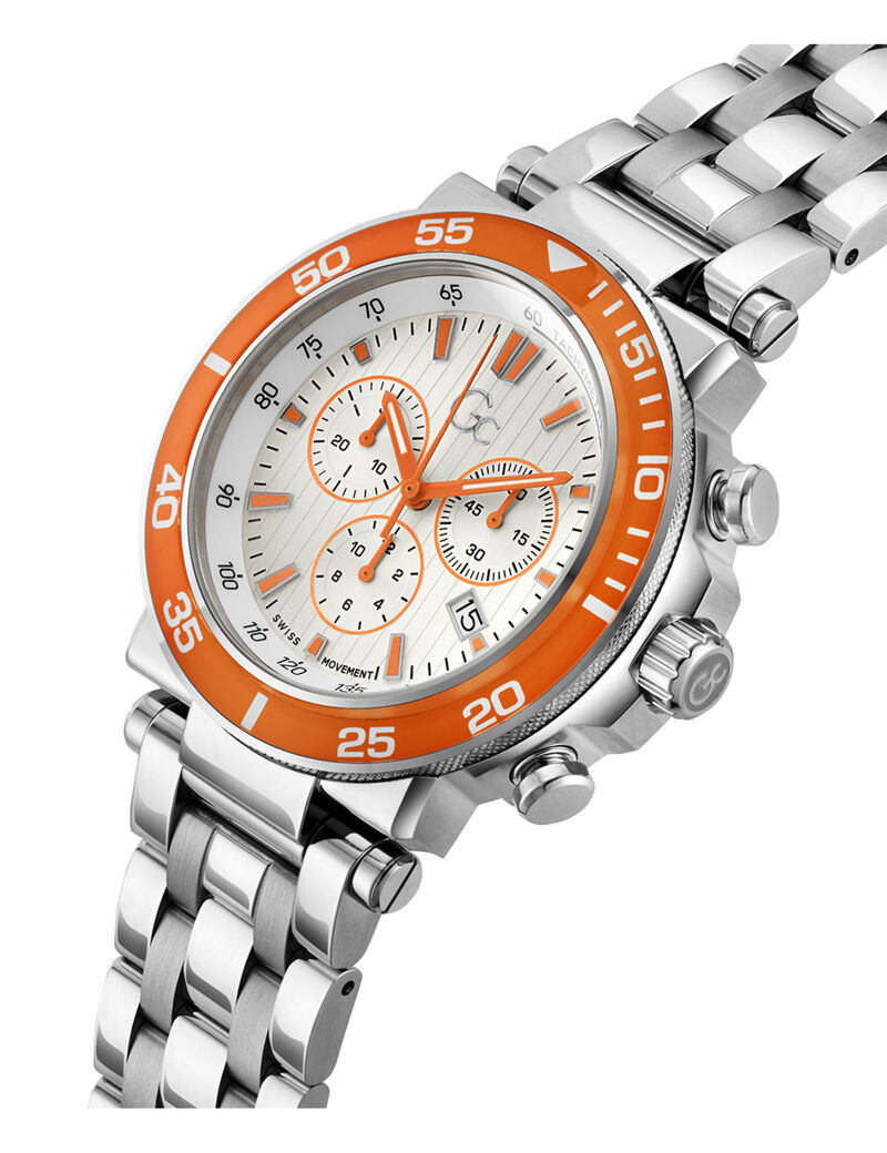 guess gc one sport chrono metal