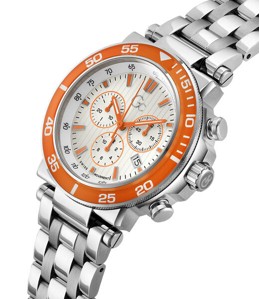 guess gc one sport chrono metal