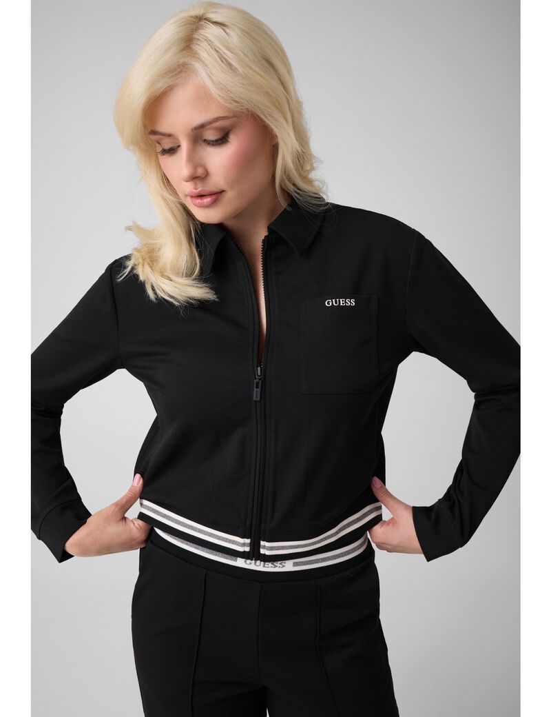 guess viscose blend jacket