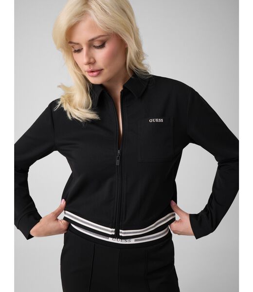 guess viscose blend jacket