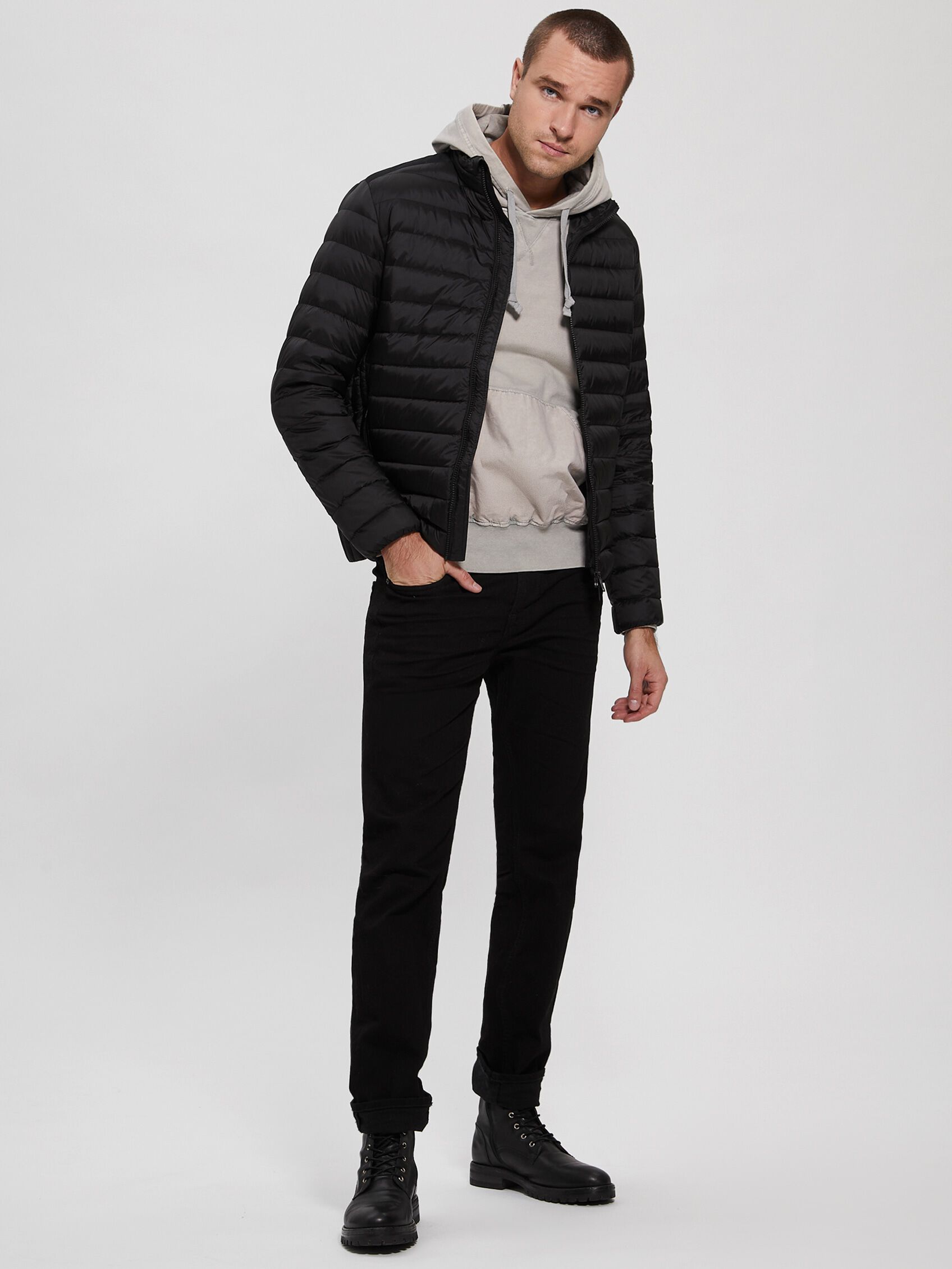 Guess packable jacket clearance
