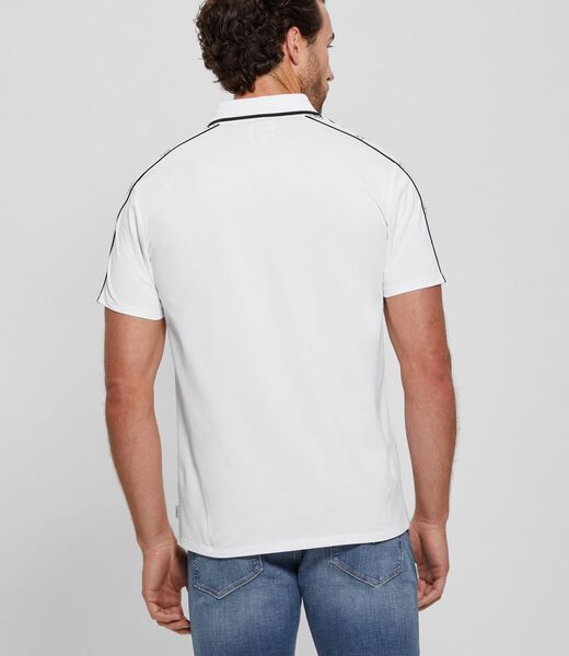 Logo bands polo shirt