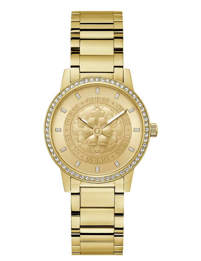 Ladies Gold Tone Analog Watch
