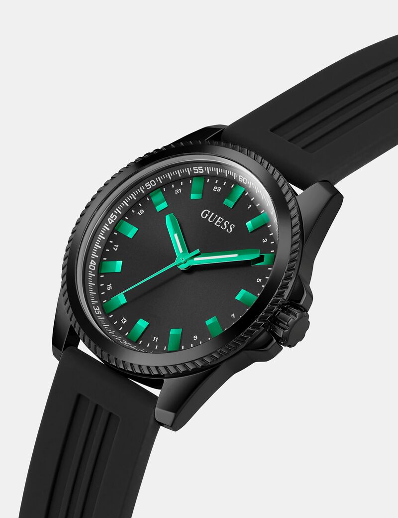 Silicone analogue watch