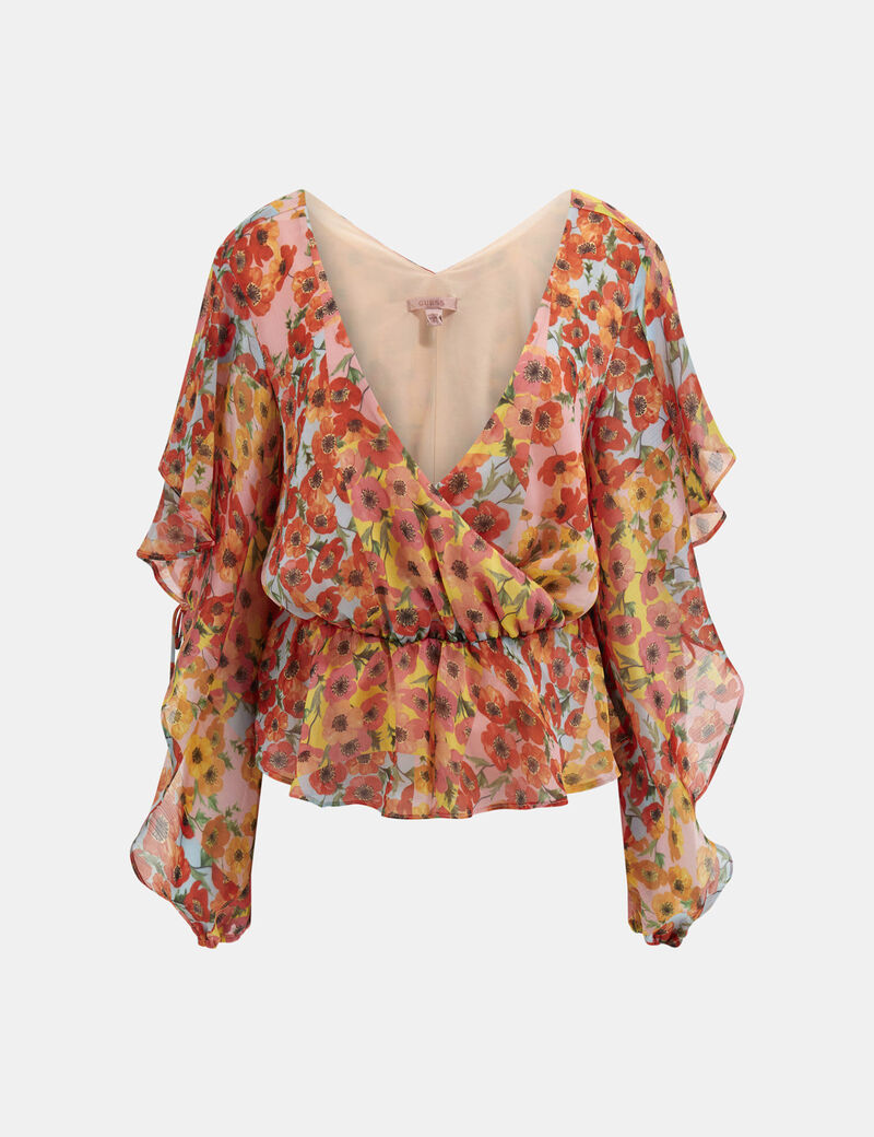 All over print blouse