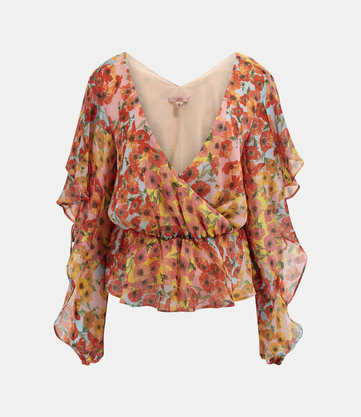 All over print blouse